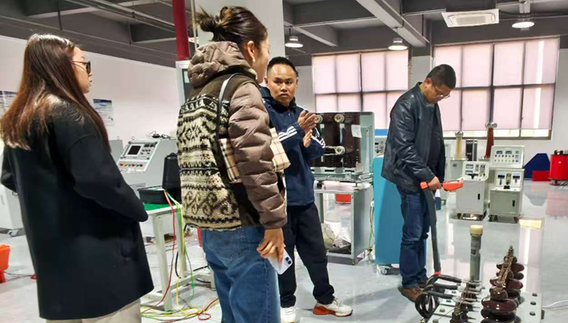 2190智能探測儀獲青睞,安徽電力來訪深交流